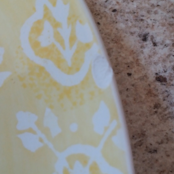 Pottery BarnColorful Paisley & Floral Side Plate Set - Green, Pink, Yellow, Blue - Picture 2 of 3